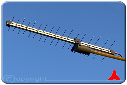 ARL470F700XR  radio monitoreo ITU-R DVB-T log-periódicas logarítmica antenas para Mediciones 470-700 MHz Protel
