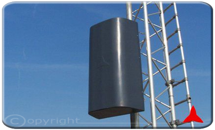 ARP45813.Z  Antena Panel banda ancha de transmisión 450 - 790 MHz Protel